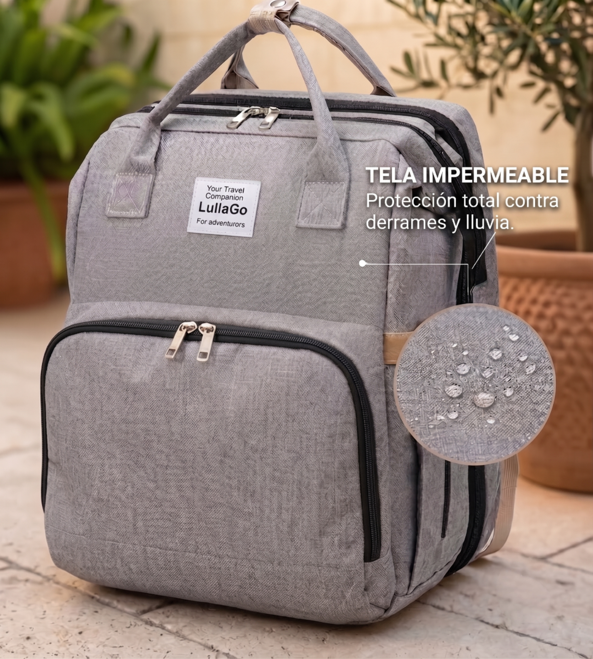 Mochila Cambiador Premium Lullago