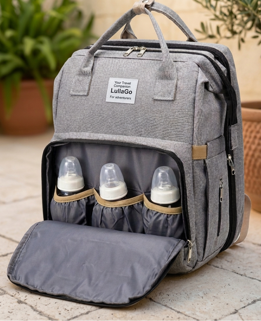 Mochila Cambiador Premium Lullago