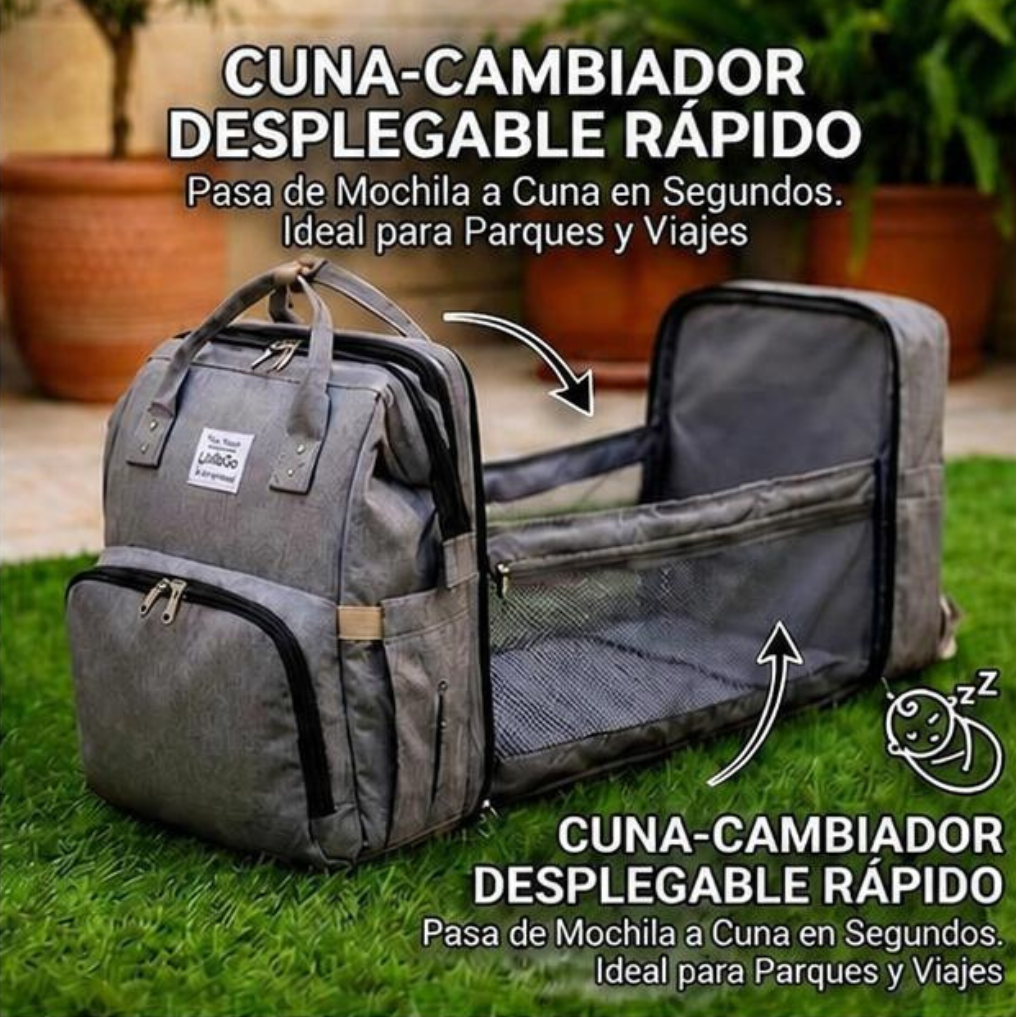 Mochila Cambiador Premium Lullago